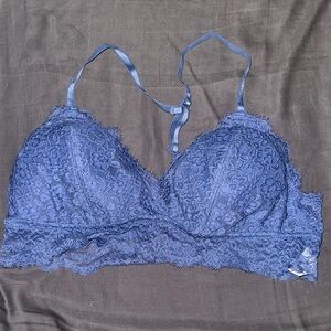Aerie Midnight Blue Lace Bralette